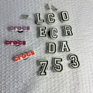 Crocs Shoe Charms, Mixed Lot of 14